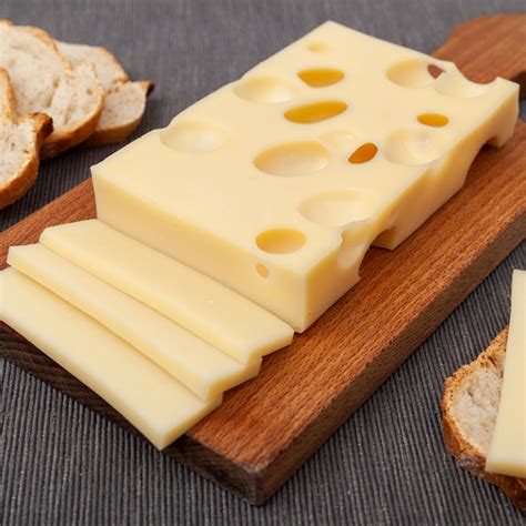 emmental cheese slices